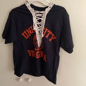 Custom Made UVA Tailgate Lace-Up Shirt